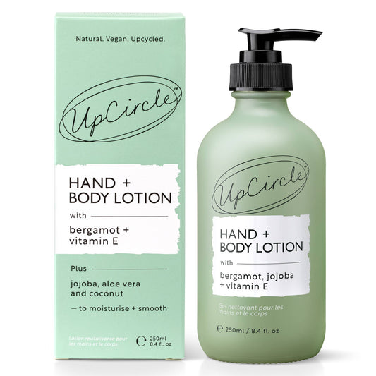 Eco Friendly Hand + Body Lotion with Bergamot + Vitamin E