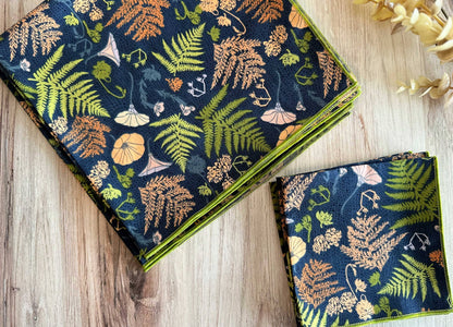 Nature Walk Cloth Napkins, set of four