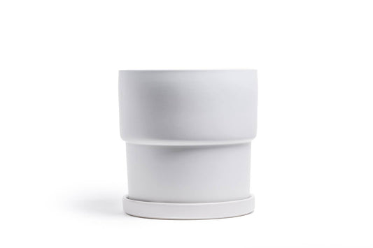 4.5" Calyx Pots w/Water Saucers