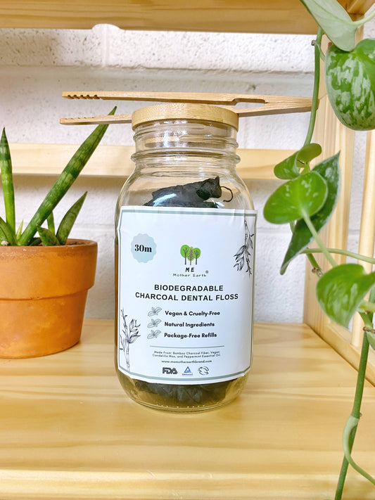 100% Biodegradable Vegan Dental Floss – 30 M Spool (Refills Only)
