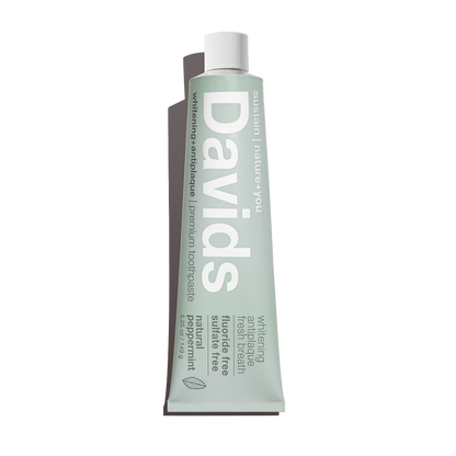 Davids Premium Toothpaste – Natural Peppermint (5.25 oz)