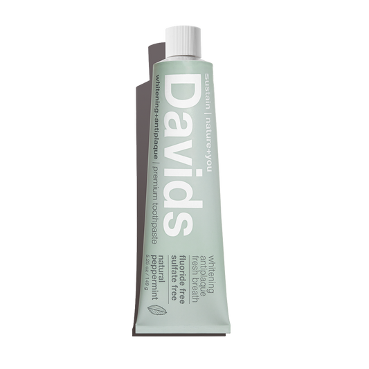Davids Premium Toothpaste – Natural Peppermint (5.25 oz)
